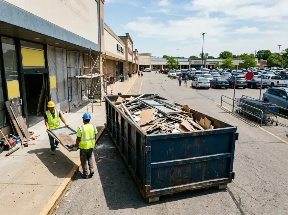 retail-store-renovation-debris-003 — frequently asked questions, Roll-off Dumpster Rentals in Portland, IN